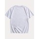 thumbnail image 2 of Men'S Casual Crew Neck T-Shirt with "I Never Question My Wife'S Choices Because I'm One of Them" Print, Slight Stretch, Regular Fit, Summer Short Sleeve Tee - Geometric Pattern, 2 of 5