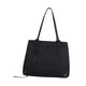 thumbnail image 4 of Bolso de mano sencillo con compartimentos, bolso de hombro para exteriores, viajes y oficina. Negro, 4 of 7