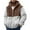 Brown#mens fleece jacket full zip, variant on Men's Fuzzy Sherpa Fleece Sweatshirt - Zipper Warm Hoodie Oversized Fluffy Hoodie Coat Pockets 2025 Brown,L