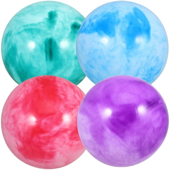 4 Pcs Balle de Terrain de Jeu Balle à Pousser Jouet Balle Rebondissante Jouet Balle à Tapoter