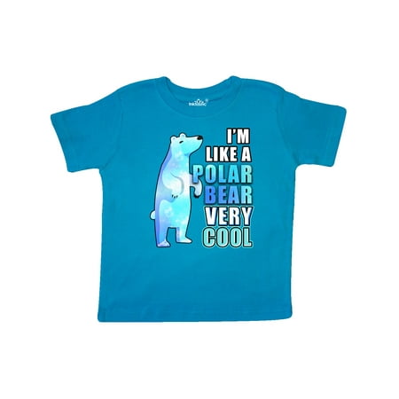 

Inktastic Funny Polar Bear Outfit Gift Toddler Boy or Toddler Girl T-Shirt