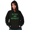 thumbnail image 4 of Do You Like Apples Famous Quote Unisex Plus Fleece Graphic Hoodie Brisco Brands 2X, 4 of 5
