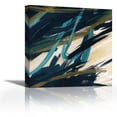 thumbnail image 1 of Eternally Slashed - Contemporary Fine Art Giclee on Canvas Gallery Wrap - wall décor - Art painting - 36 x 36 Inch - Ready to Hang, 1 of 2