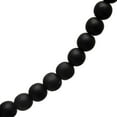 thumbnail image 7 of Creative Co-Op Paulownia Wood Bead Garland with Jute Tassels, Distressed Black, 7 of 7