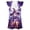 3-Purple, variant on Girls Halloween Sleep Dress Flutter Sleeve Nightgown Kids Pajama Dress