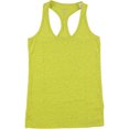 thumbnail image 1 of Reebok Womens Textured Racerback Tank Top, Green, Small, 1 of 2