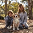 thumbnail image 3 of Dog Bandana 1 Pack,Beige and Brown Of Leopard Print Bandanas for Dogs,Cat Bandana,Small/ Large Dog Bandana 2 Size,Dog Bandanas Girl Boy, 3 of 5