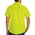 thumbnail image 2 of Red Kap Men's Short Sleeve Enhanced Visibility Ripstop Work Shirt, 2 of 5