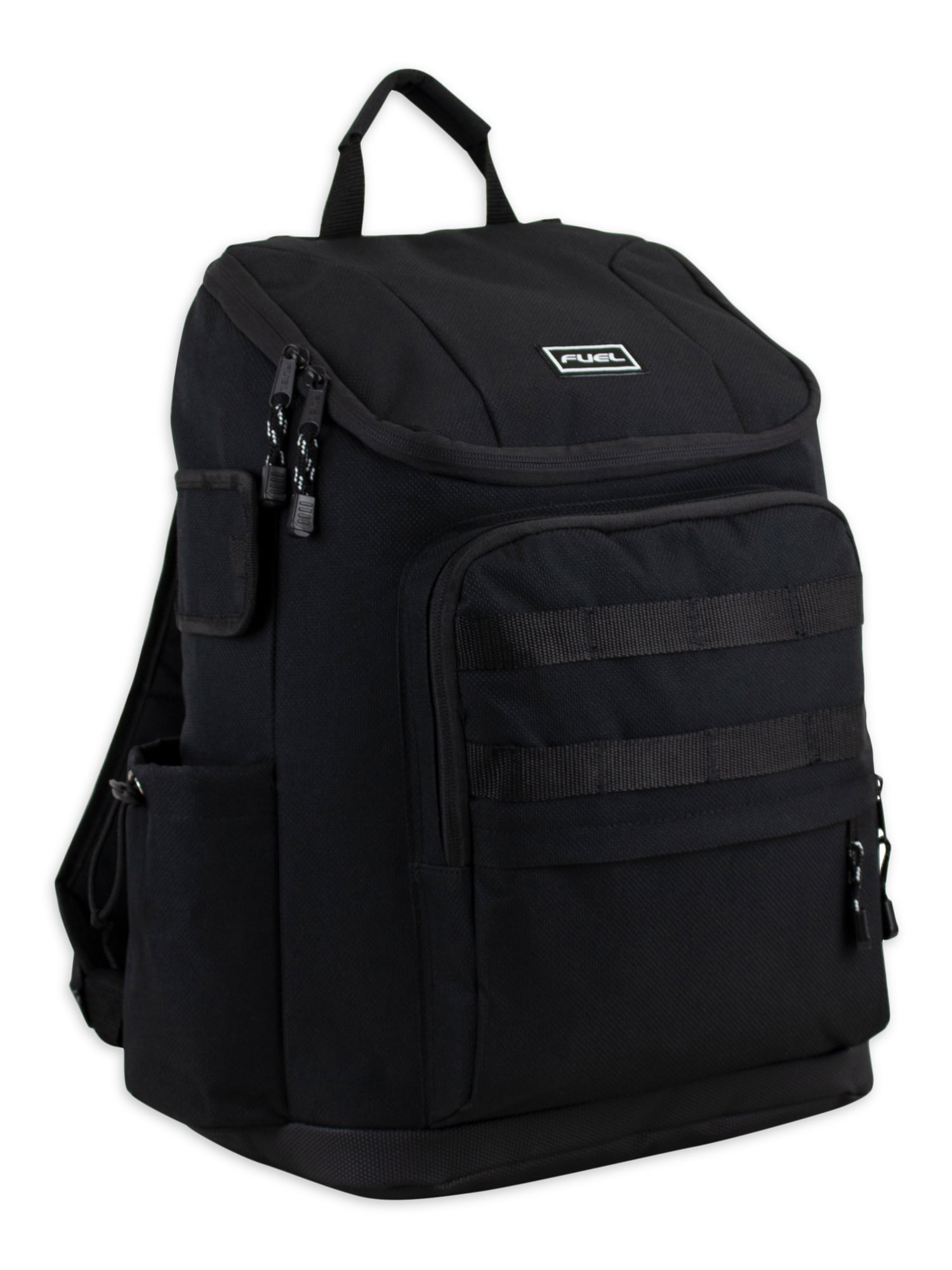 Fuel Unisex Outdoor Cargo Top Loading Backpack, Black