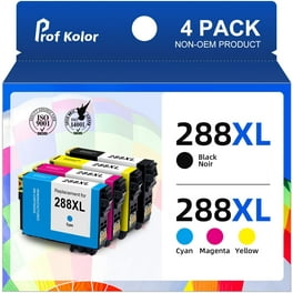 4-Pack 288XL Ink Cartridges for Epson XP-330, XP-340, XP-430