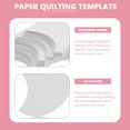 thumbnail image 5 of ifundom Shaped Paper Quilting Template for Crafts, Home Decor, Scrapbooking and Sewing Projects, 5 of 6