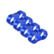 thumbnail image 5 of Kenally 4 mangueras 4AN 8AN 10AN línea de combustible de aceite, 4 piezas/lote 6AN adaptador de soporte separador 3/8 línea de manguera de azul AN10 2piezas, 5 of 6