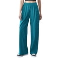 thumbnail image 3 of Laqbezok Women's Quick-Dry Straight Leg Pants, High Elastic Waist Casual Sports Trousers, Basic Active Slacks for Gym Workout Travel, 3 of 6