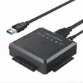 thumbnail image 1 of SATA to USB Adapter USB 3.0 to IDE/SATA 3 Cable Converter for 2.5 3.5 HDD SSD Hard Disk Drive Adapte, 1 of 5