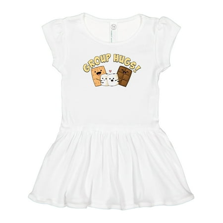 

Inktastic Group Hug S More Gift Toddler Girl Dress