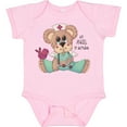 thumbnail image 3 of Inktastic CNA An Angel in Scrubs Teddy Bear Boys Baby Bodysuit, 3 of 5