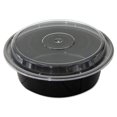 thumbnail image 1 of Pct NC729B 7 dia. x 2 H in. Versatile Container - Black & Clear, 32 oz., 1 of 1