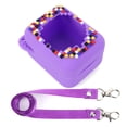 thumbnail image 1 of Soporte protector Piel Cubierta protectora silicona Dispeta a choque Anti -Gota lavable con cordón para Bitzee Interactive Toy Digital Pet, 1 of 9