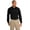 Jet Black-PK1, variant on Port Authority K455LS Rapid Dry Long Sleeve Polo, Mens Polo Shirts