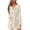 White, variant on SELONE Fluffy Robes for Women Plus Size Fleece Towel Robe Lace up Long Sleeve Nightwear with Pockets Lounging Clothes