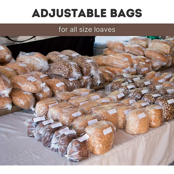 Plastic bread bags shop for homemade bread