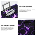 thumbnail image 3 of Gukieu Galaxy Lightning Print Suitcase Protective Cover, Elastic Zipper Buckle Suitcase Protective Cover, Suitable for Travel, Business Trip-Medium, 3 of 7