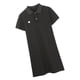 thumbnail image 4 of Vestido de mujer de manga corta, ajustado, bordado, vestido informal transpirable, negro, M Noticed AP001476-09B, 4 of 7