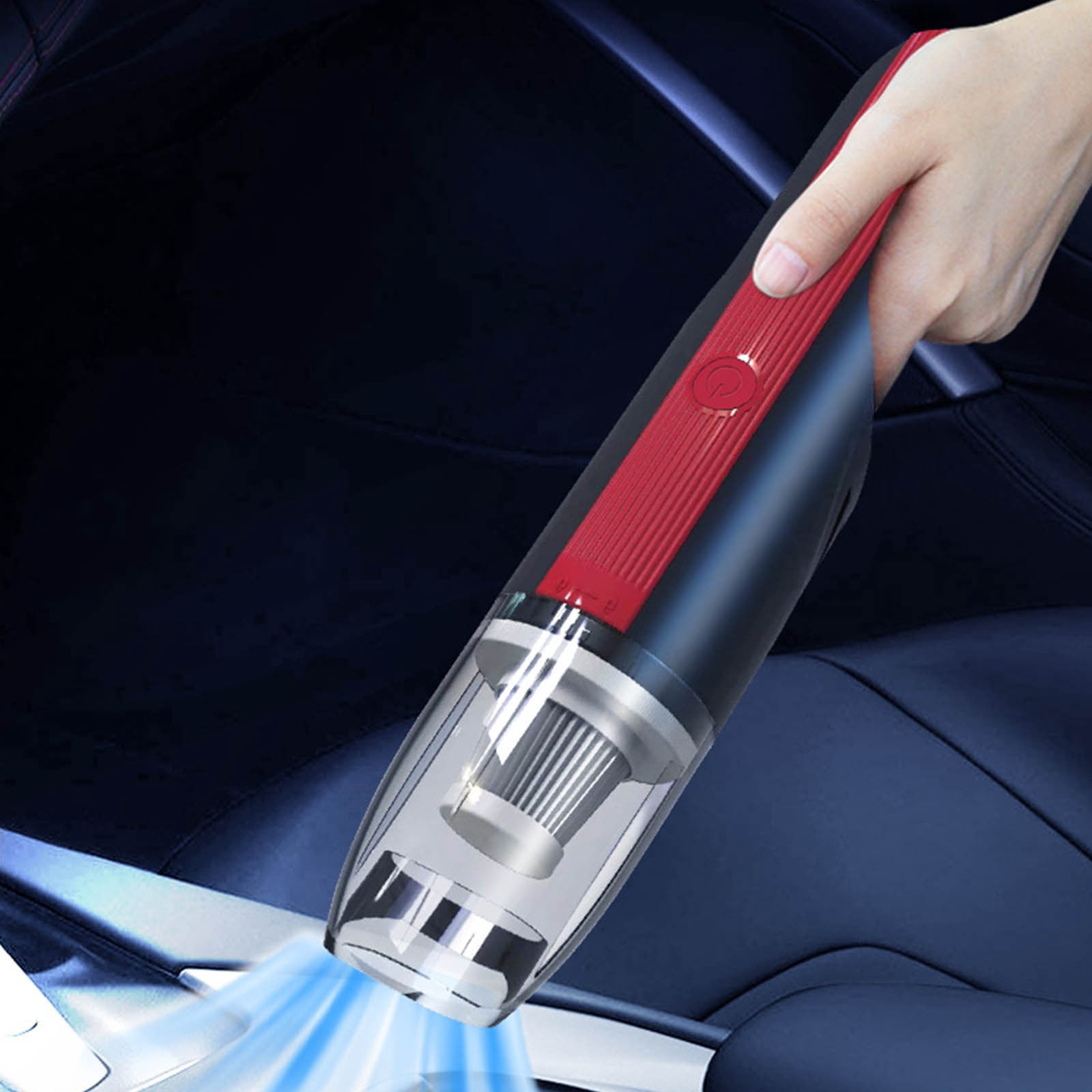 Handheld Vacuum Cleaner - 11.8 x 2.4in, Portable Car Vacuum Wet & Dry with Strong Suction, Includes Accessories()