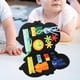 thumbnail image 1 of Tablero sensorial Montessori, juguete, actividades de aprendizaje, juguetes educativos, material didáctico, fieltro multifuncional para preescolar, Azul perfke Tablero ocupado Montessori, 1 of 8