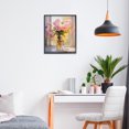 thumbnail image 3 of Stupell Industries Contemporary Pink Flowers in Sunlit Vase Black Framed Giclee Art, 11 x 14, by Creative Studio, 3 of 8