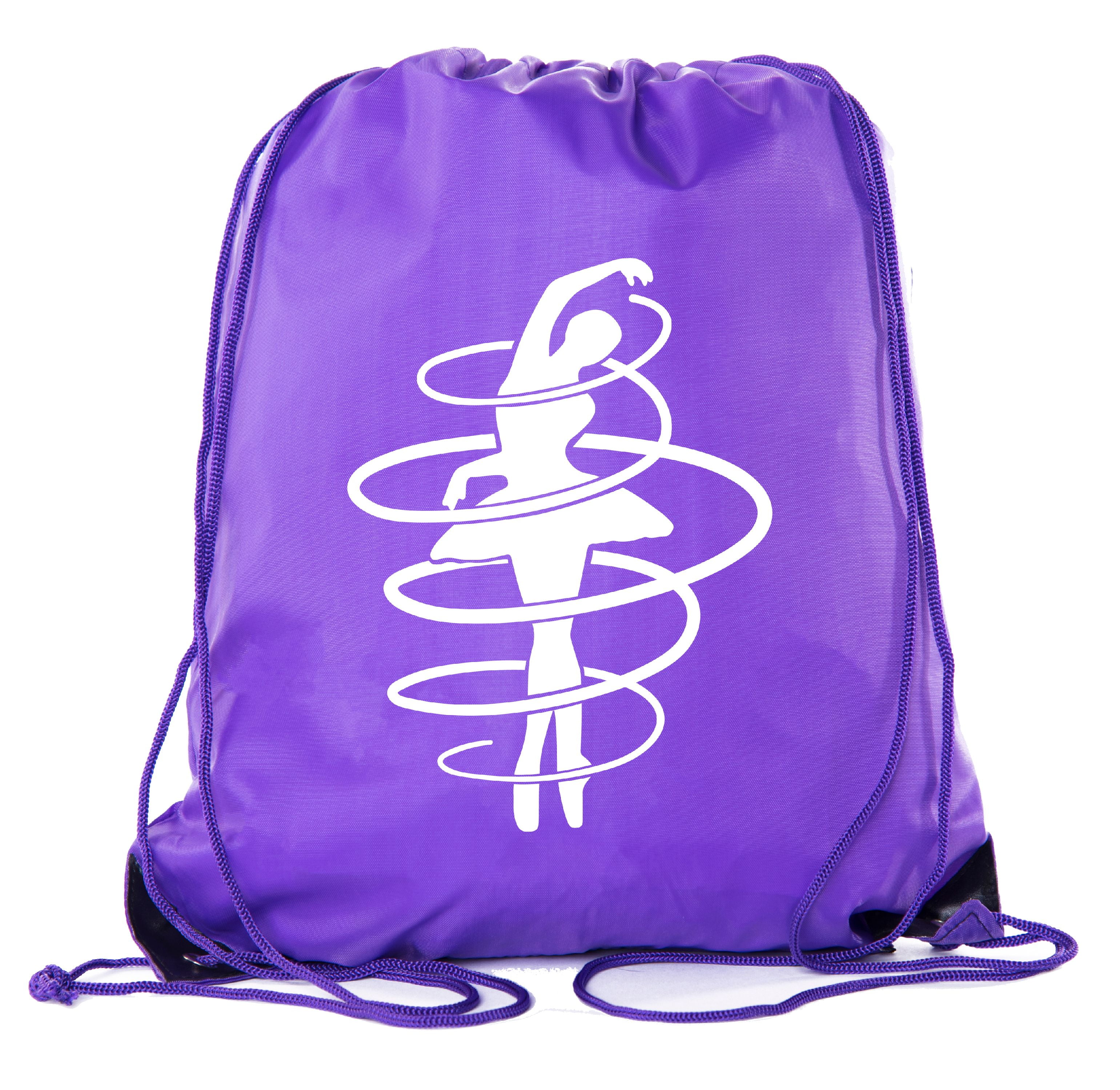 Dance Bags, Ballet Backpacks for girls, Dance Drawstring Cinch