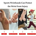 thumbnail image 3 of Thinsony 4pcs Easy To Wear Sweatbands For Men Women Enhanced Moisture Wicking Durable 1Set, 3 of 6