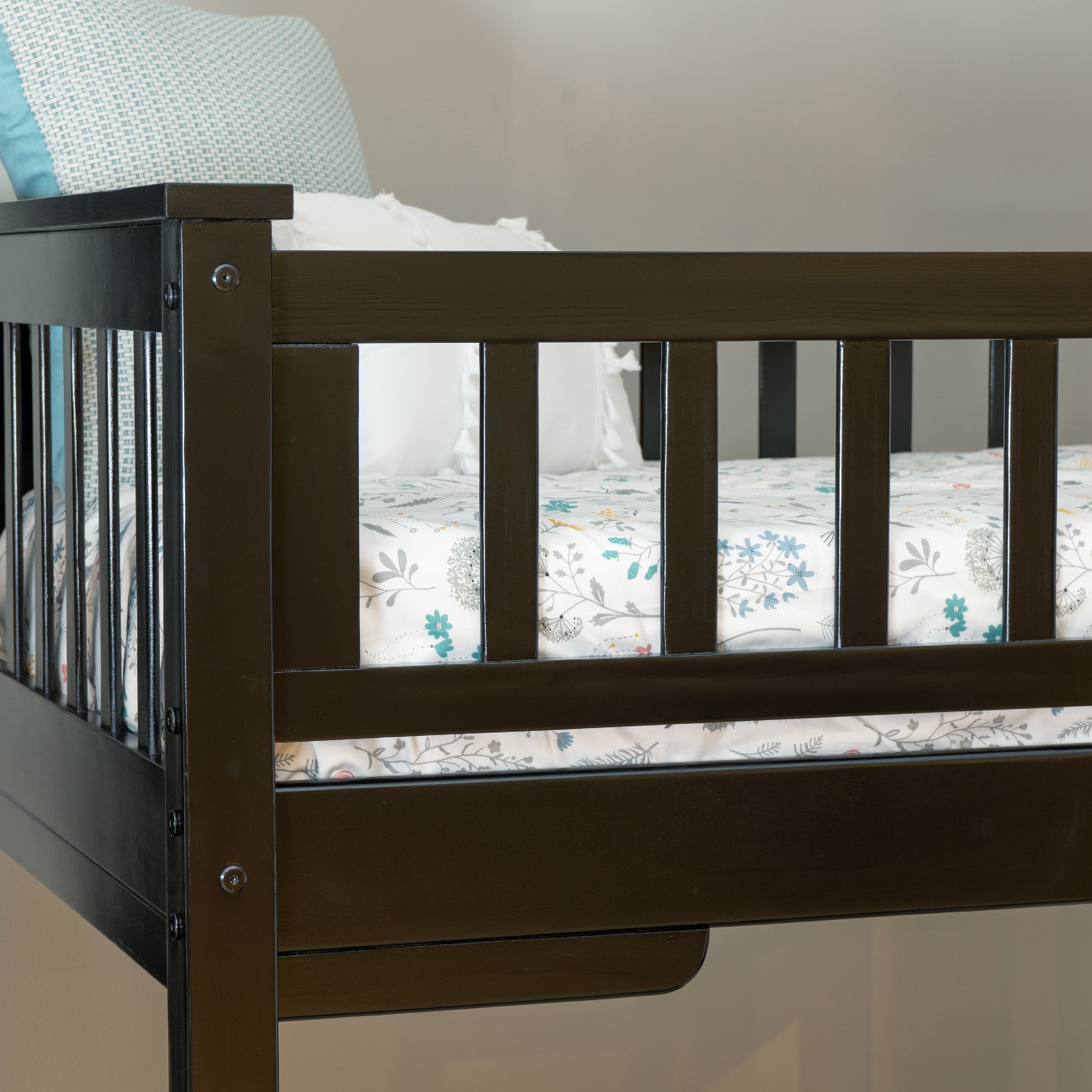 Powell Channon Twin Loft Bed with Study, Black