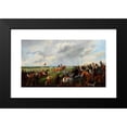 thumbnail image 2 of George Hamilton 14x10 Black Modern Framed Museum Art Print Titled - The First Steeplechase in South Australia, 25 September 1846 (circa 1846), 2 of 5