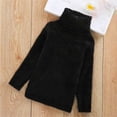 thumbnail image 3 of XIMIN Turtleneck Sweaters for Girls Kids High Neck Knitted Sweater Long Sleeve Solid Color Pullover Jumper Soft Tops Fall Winter Casual Warm Basic Clothes, 3 of 6
