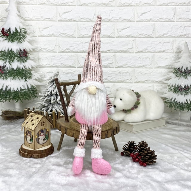 RKSTN Fall Decorations for Home Christmas Decorations, Decorative Dolls, Christmas Decorations, Faceless Elderly Dolls, Window Decorations Decorations