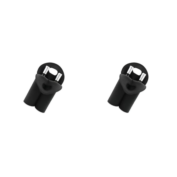 Sonducket Bolsa aislante para botella de vino de 750ml, accesorio profesional para conservación de la temperatura, contenedor para bebidas, negro 2piezas