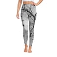 thumbnail image 5 of Halloween Leggings for Women High Waisted Fall Athletic Workout Legging Soft Stretch Printed Gym Yoga Pants Plus(Grey,XL), 5 of 8