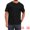 Black, variant on DARING DIVA Men's Ripped Henley Retro Short Sleeve Button Down T-Shirt M Black