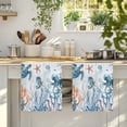 thumbnail image 4 of Blue Turtle Coastal Kitchen Towels Set of 3, Octopus Summer Beach Coral Seahorse Absorbent Dish Towels for Kitchen, Microfiber Hand Towel, Quick Drying Tea Towel for Cleaning Decorative Dishcloths, 4 of 7