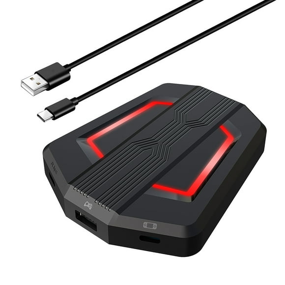 Teclado P6 y adaptador, convertidor de ratón portátil de repuesto para