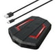 thumbnail image 1 of Adaptador HXSJ P6 Adaptador de teclado y mouse Conversor de mouse portátil Reemplazo para N-Switch PS4 PS3 XBox One 360 con luz de respiración de cuatro colores Meterk Adaptador, 1 of 6