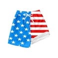 thumbnail image 3 of SGMVNU Boys Swim Trunks Bathing Suit Soft Compression Liner Boys Bathing Suit Size 6 No-Chafing Swimming Shorts Print Swimsuits(Size 14-16 Years,4-Blue), 3 of 3