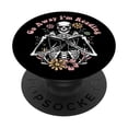 thumbnail image 1 of PopSockets Funny Go Away Estoy leyendo Skeleton PopGrip, 1 of 6