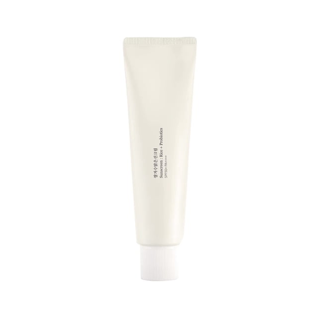 Clearance Organic Sunscreen With Rice And Nourishing Skin And UV 50ml