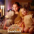 thumbnail image 3 of Billuyoard Navidad Santa Claus Puente de Iluminado LED Estatuilla Adorno Interior Decoración de Navidad Lámpara artesanal con pilas Kits de decoración para fiestas unidad de papá noel Billuyoard HA043232-02, 3 of 6