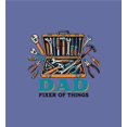 thumbnail image 5 of Dad Fixer Of Things
 Adult Blue Crew Neck Short Sleeve Tee-Small, 5 of 6
