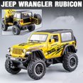 thumbnail image 1 of 1:20 Jeeps Wrangler Rubicon Alloy Car Model Diecast & Toy Metal Refit Off-road Vehicles Car Model Simulation Childrens Toys Gift, 1 of 6