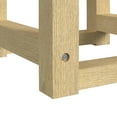 thumbnail image 6 of Picket House Furnishings Woodridge Dressing Stool with White Fabric in Natural, 6 of 8