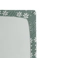 thumbnail image 2 of Ambesonne Garden Fitted Sheet, Baroque Style Curly Ornament, Queen Size, Pale Sage Green White, 2 of 2